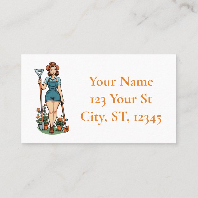 Let's Garden Thunder_Cove  Visitkort (Baksida)