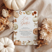 Lets Gather Thanksgiving Dinner Pumpkin Bows