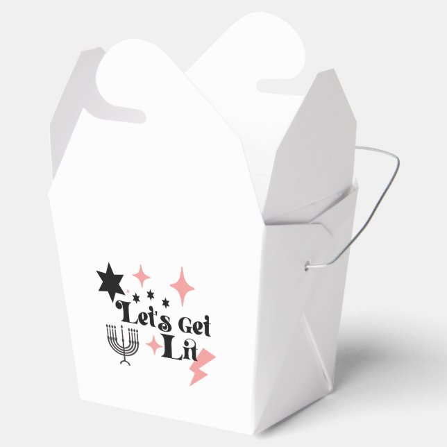 Let's Get Lit  gift box   Hanukkah gift box Presentaskar (Öppnad)