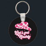 Let's Get Nashty Bride Bridesmaid Bachelorette Par Nyckelring<br><div class="desc">Let's Get Nashty Bride Bridesmaid Bachelorette Party</div>