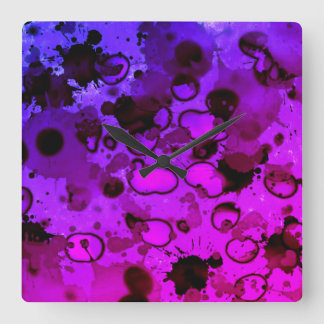 let's get to staining Wall Clock Fyrkantig Klocka