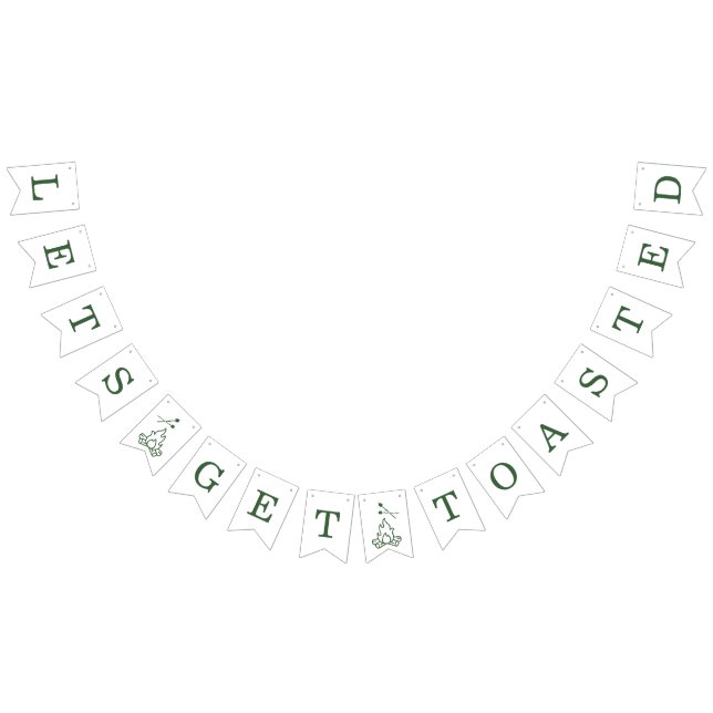 Let's Get Toasted Bachelorette Green  Vimplar (Alla)