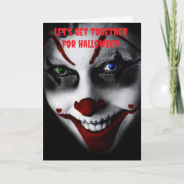 Let's get together for Halloween. Kort