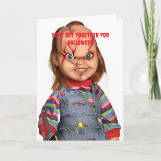 Let's get together for Halloween. Kort