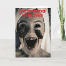 Let's get together for Halloween.