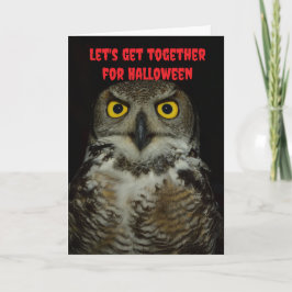 Let's get together for Halloween. Kort