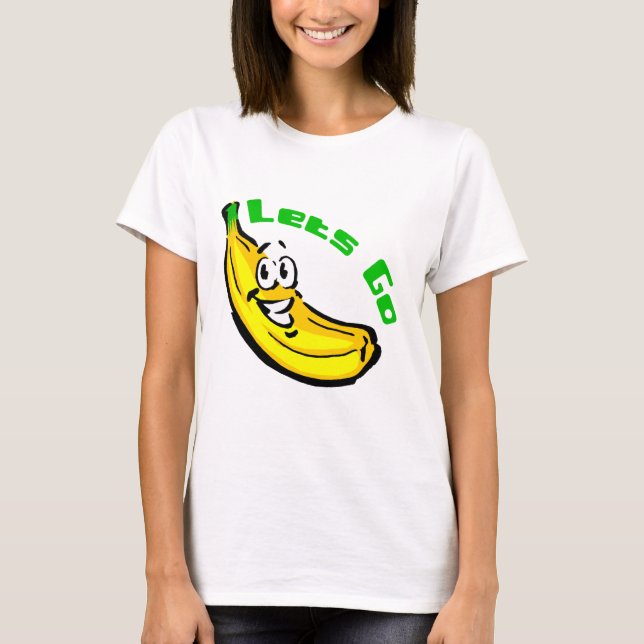 Lets Go Bananas T-shirt (Framsida)