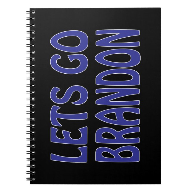 Lets-Go-Brandon Anteckningsbok (Framsidan)