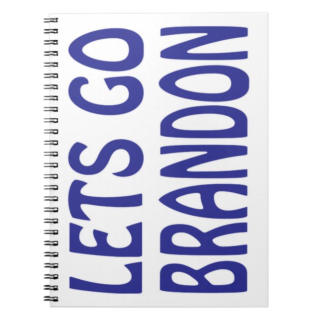 Lets-Go-Brandon Anteckningsbok (Framsidan)