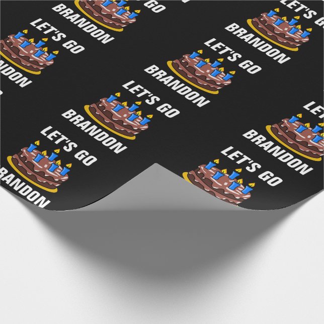 LET'S GO BRANDON BIRTHDAY  PRESENTPAPPER (Hörn)