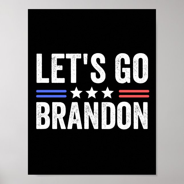 LET'S GO BRANDON Cardinal Poster (Framsidan)