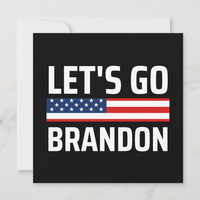 lets go brandon chant joe biden, funny lets go bra spara datumet (Framsida)