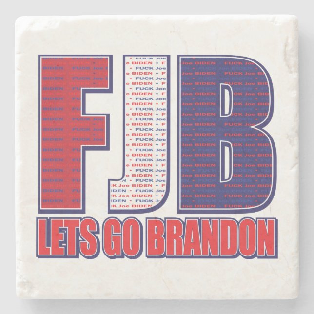 Lets Go Brandon - FJB Stenunderlägg (Framsidan)