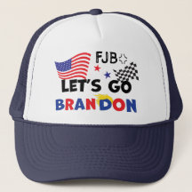 LETS GO BRANDON med TRUMP Hair