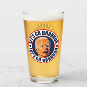Lets Go Brandon roligt anti Biden Trump 2024 Glaskopp