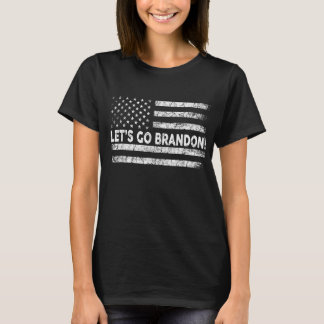 Lets Go Branson Brandon Antibiden Black T Shirt