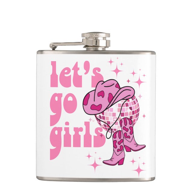 Lets Go Girls Disco Cowgirl Bachelorette Party Fickplunta (Framsidan)