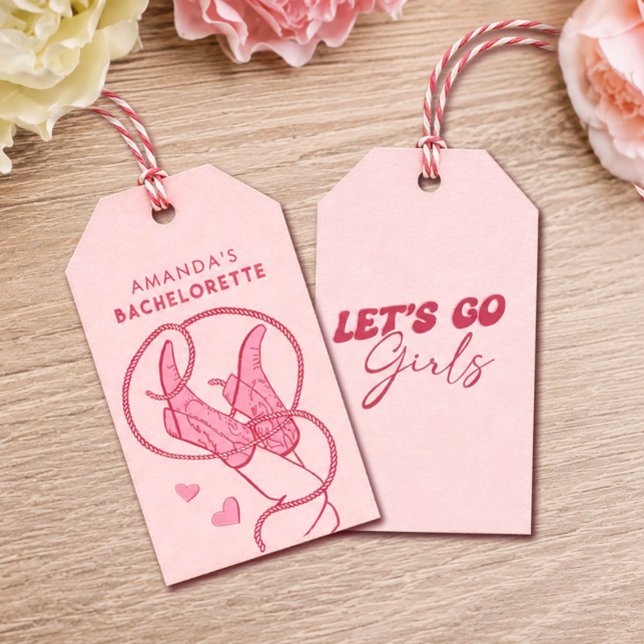 Let's Go Girls Nashville Presentkort Presentetikett (Skapare uppladdad)