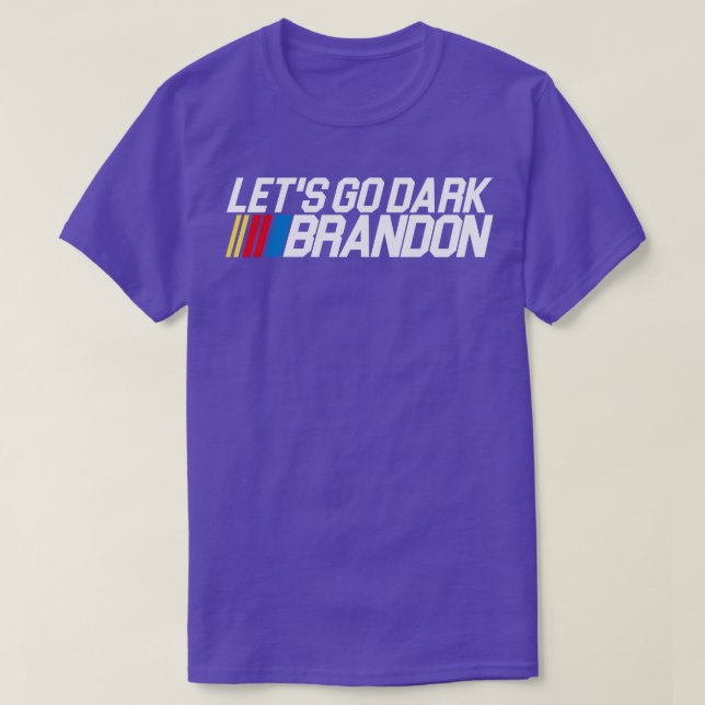 Lets Go Mörk Brandon T Shirt (Design framsida)