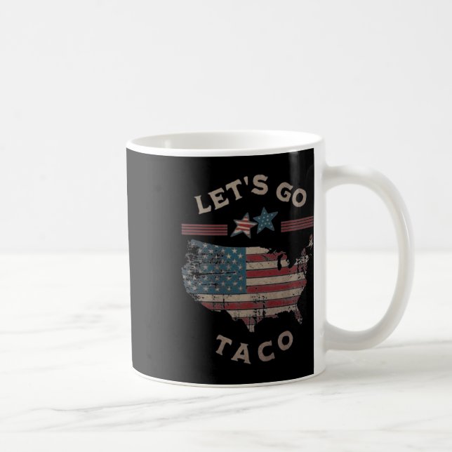 Let's Go Taco Funny Parody  Kaffemugg (Höger)