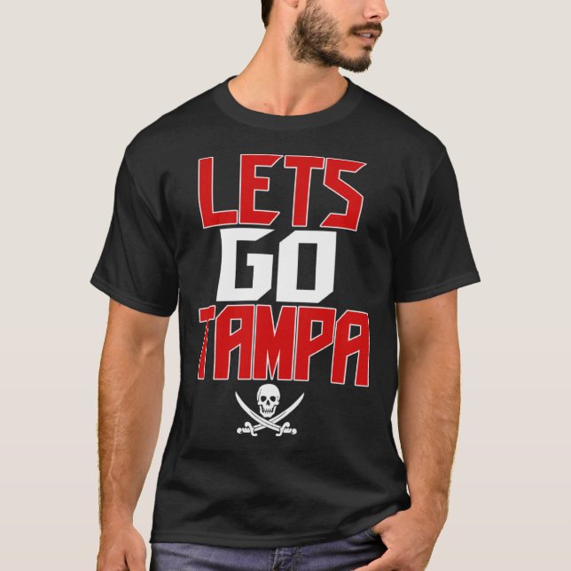 Lets Go Tampa T Shirt (Framsida)