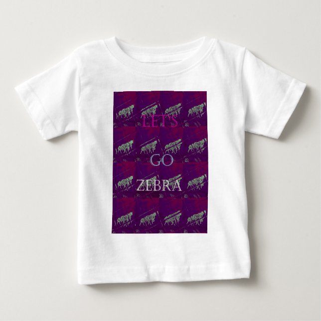 Lets Go Zebra Hakuna Matata motif Design Co Tröja (Framsida)