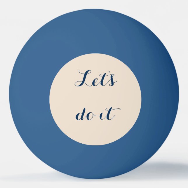 Lets gör honom pingisboll (Framsidan)