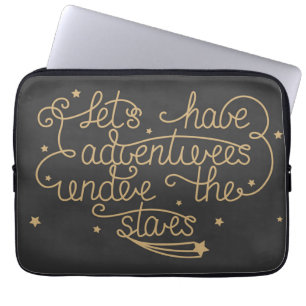 Lets har äventyr laptop sleeve