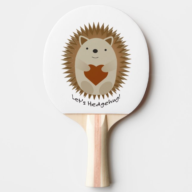 Lets Hedgehug Hegehog Pingisracket (Framsidan)