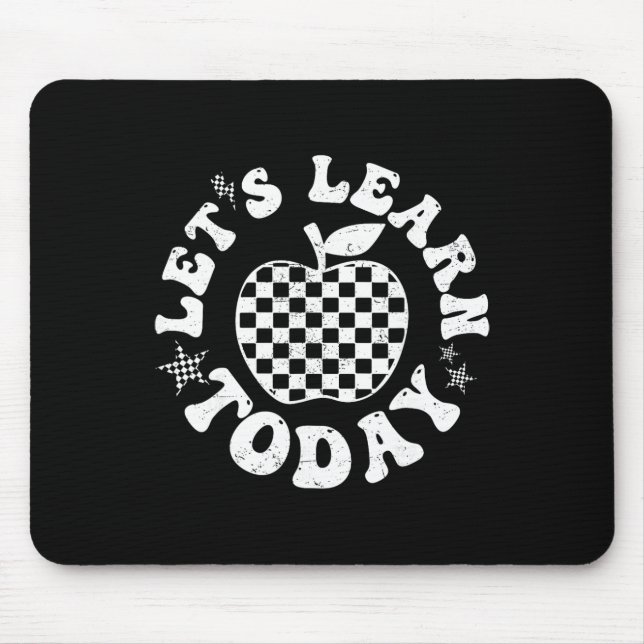 Let's Learn Today Checkered Apple Ck To School Tea Musmatta (Framsidan)