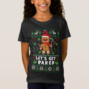 Lets Lit Menorah Hanukkah Funny Jul Ugly T Shirt