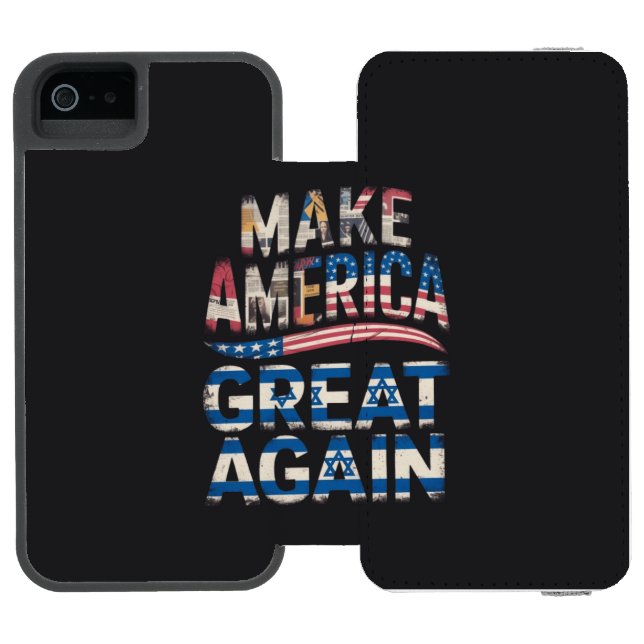 Let's make America great again Incipio iPhone Wallet Skal (Folio Öppen)
