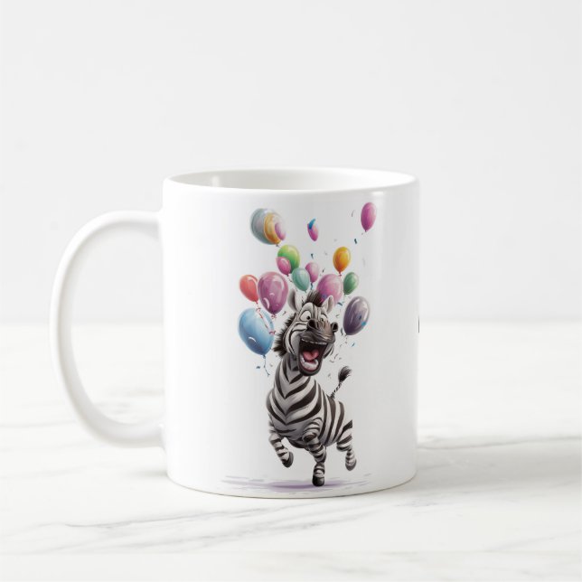 Lets Party, Zebra Kaffemugg (Vänster)