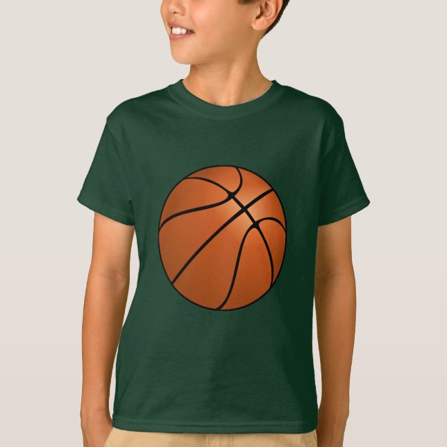 Let's Play! Basketball Sports T Shirt (Framsida)