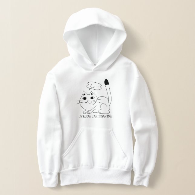 Let's play with cats hoodie t shirt (Laydown)