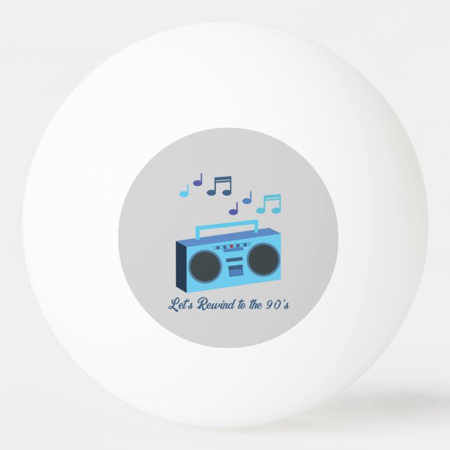 Let's rewind to the 90's pingisboll (Framsidan)