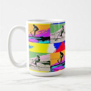 Lets Scoot - Stunt Scooter Rider Kaffemugg
