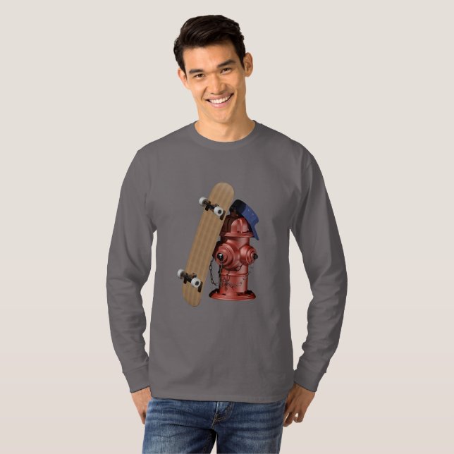 Lets Skate T Shirt (Hel framsida)