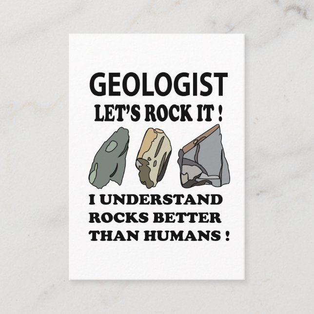 Lets Sten IT-geolog Visitkort (Framsida)