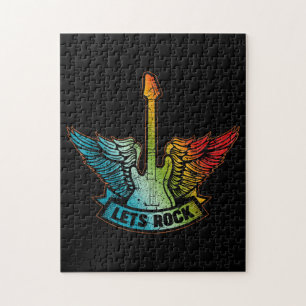 Let's Sten Legend Rock and roll Music Guitar Pussel