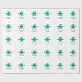 Let's strike up have fun green ball birthday name  presentpapper