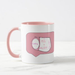 Lets "T"ell A Tale - Tea Cup Design Mugg
