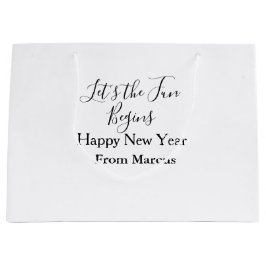 lets the fun begins happy new year name year simpl