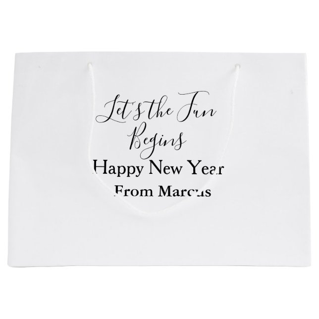 lets the fun begins happy new year name year simpl (Framsidan)