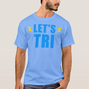 LETS TRI SIMMA BIKE SPRINGA GIFT TRIATHLET TRIATHL T SHIRT