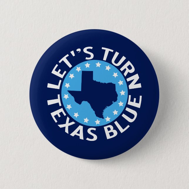 Let's Turn Texas Blue Vote Democrat Political Knapp (Framsida)