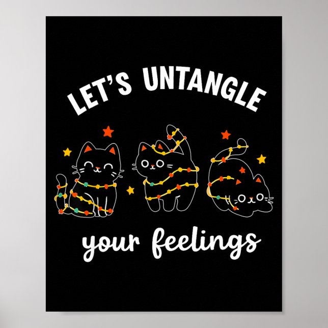 Let's Untangle Your Feelings School Counselor Chri Poster (Framsidan)