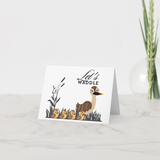 Lets Waddle Meddelande (Framsida)