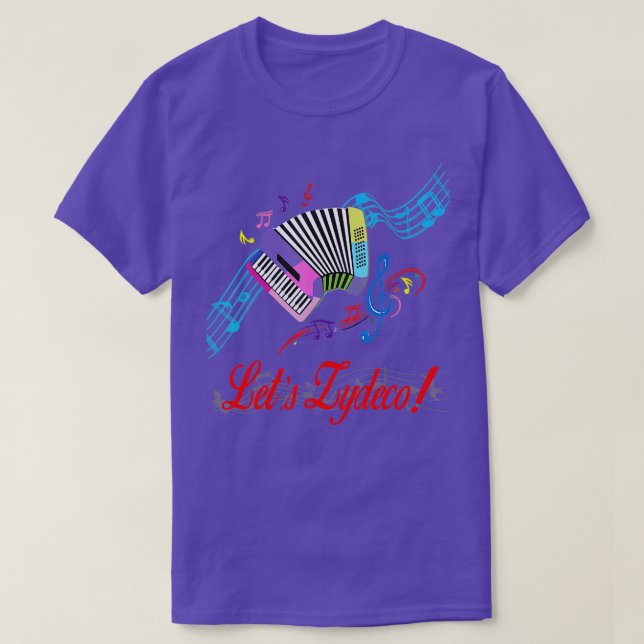 Lets Zydeco [nr T Shirt (Design framsida)