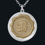 *~* Lette "B" Diamond GULD Vax säkring Monogram Silverpläterat Halsband<br><div class="desc">Energetiskt förstärkt Svarandebrev ’B’ GULD faux VAX SEAL FRIMÄRKE SILVER PLATED NECKLACE. SPARKLING VAX SÄLAR/FRIMÄRKE STICKER - Underbarare för ett speciellare kuvert, party-evenemang firande är till fördel för och mycket mer. Utformningen är ELEGANT, KLASSIC och RIK. Faux DIAMONDS ge är en underbar GNISTRA... Som de borde. De här loven kan...</div>